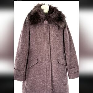 Jessica Simpson Leopard Print Coat